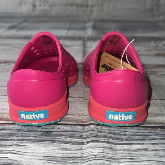 Native Kids Shoes - Pink Slip-On Sneakers ( Size - C8 ) - Picture 6 of 11